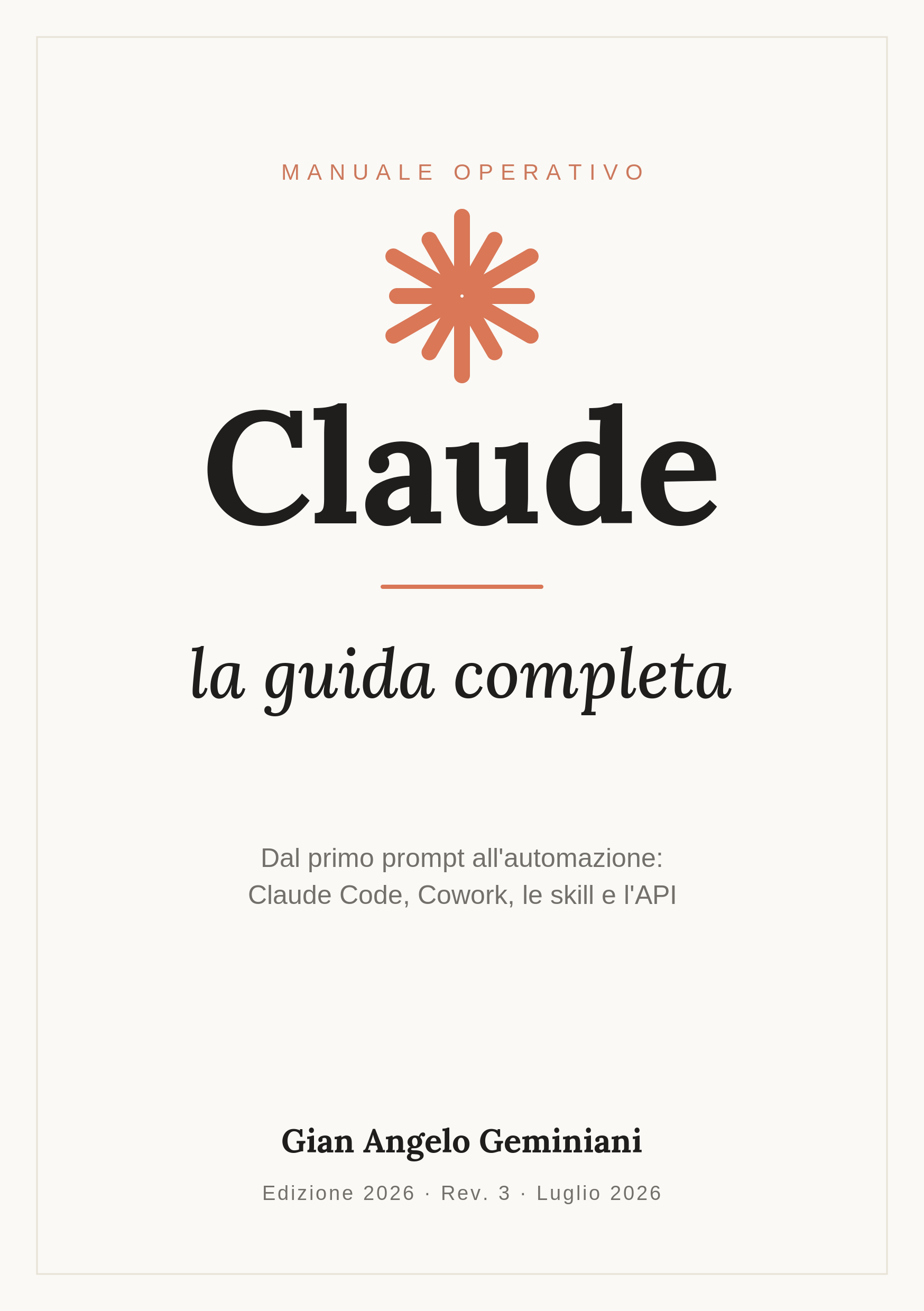Copertina di Claude: la guida completa